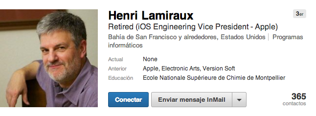 henri lamiraux, vicepresidente de ingeniería de iOS, se retira