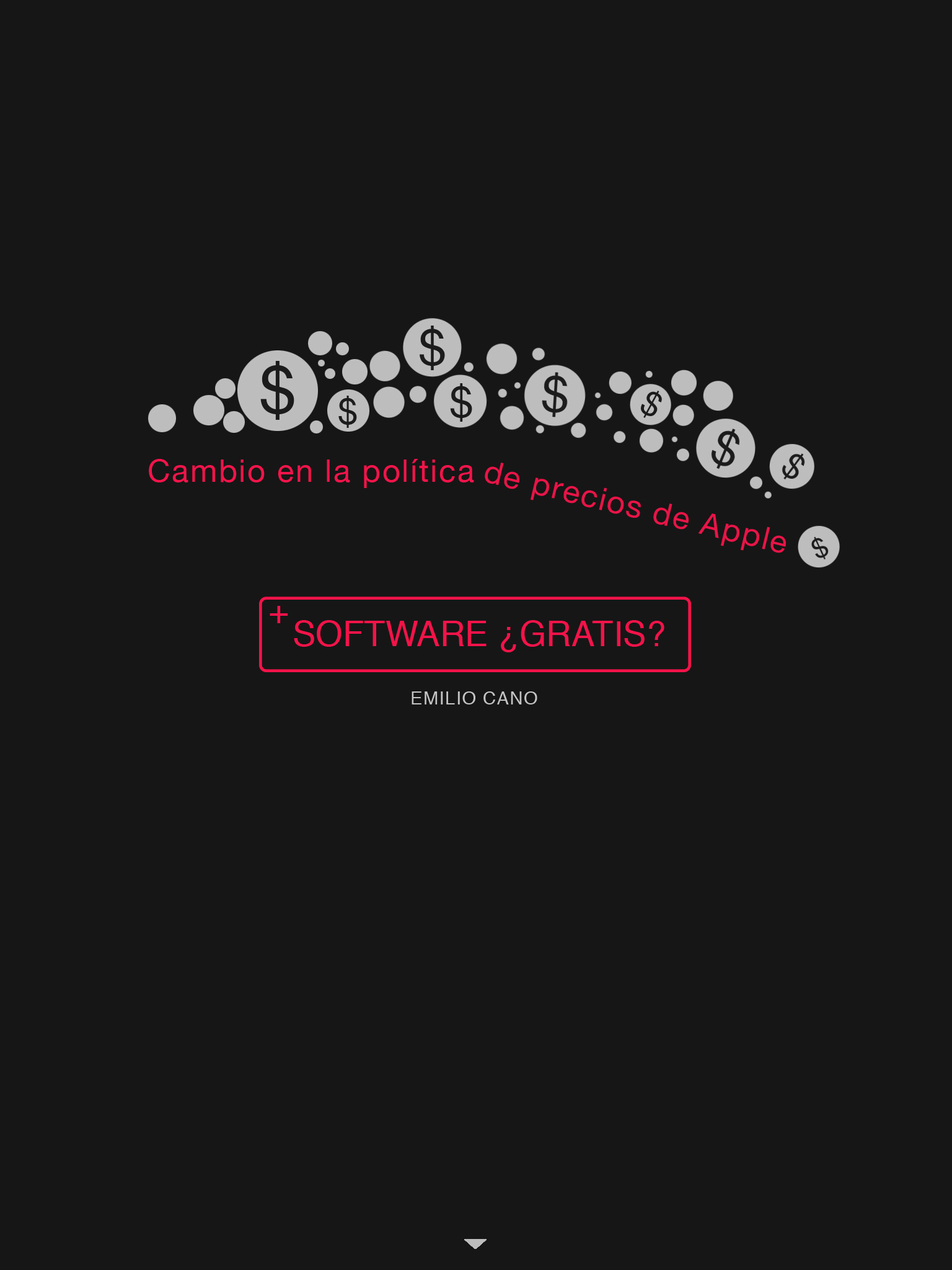 cambio en la política de precios de Apple, software gratis. Continúa el artículo abajo