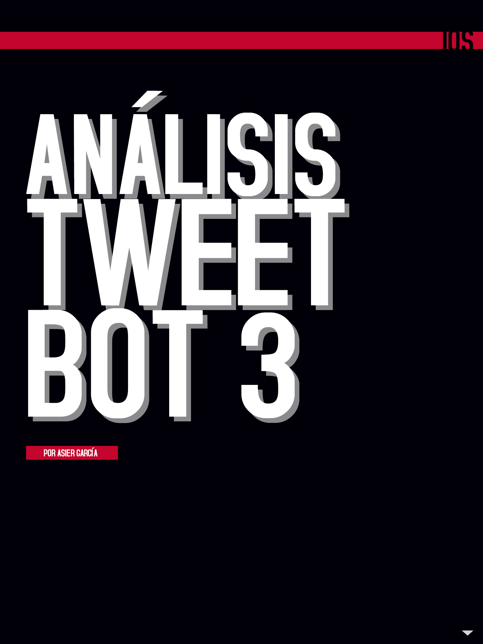 análisis tweetbot 3. Continúa abajo el artículo