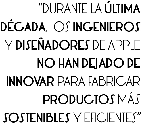 durante la última década los ingenieros y diseñadores de Apple no han dejado de innovar
