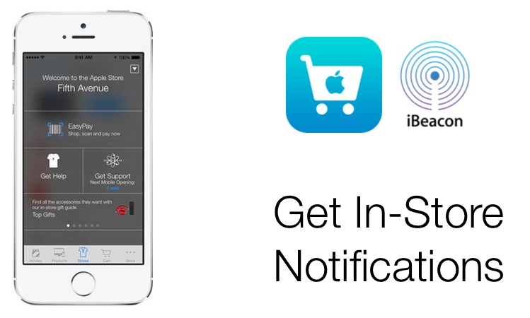 la tecnología ibeacons ha comenzado a utilizarse en las apple stores de estados unidos