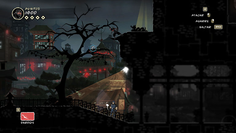 mark of ninja en acción