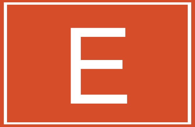 e