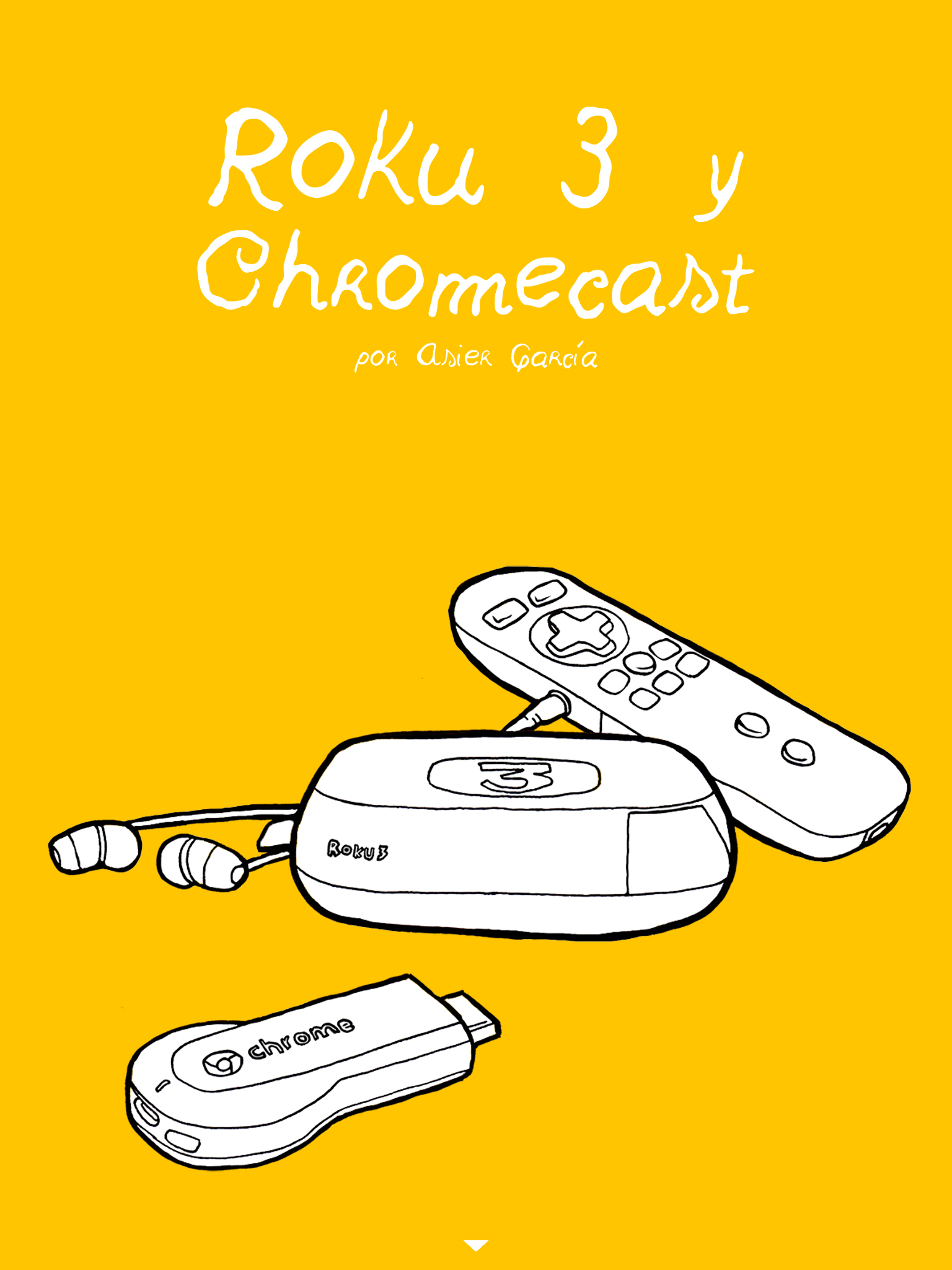 Roku y chromecast. Continúa abajo el artículo