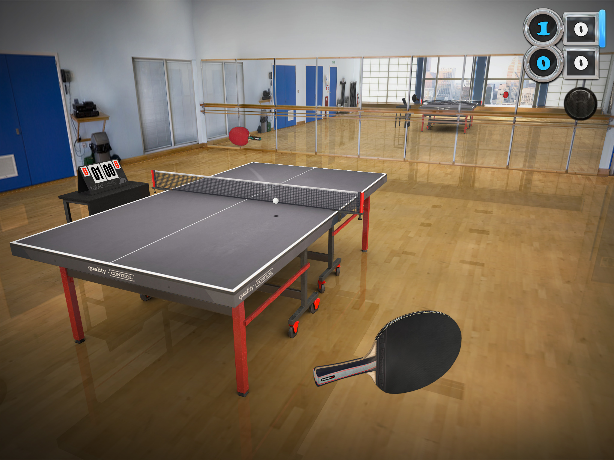 captura table tennis touch