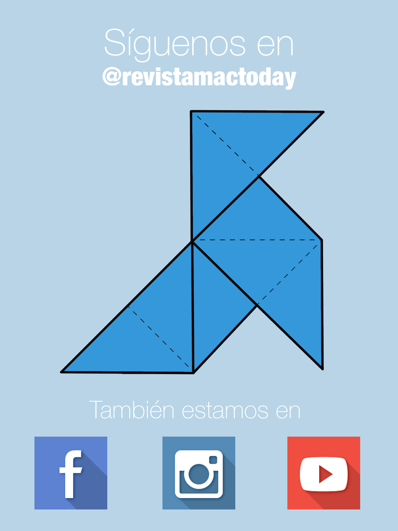 página de redes sociales de la revista