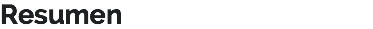 Resumen