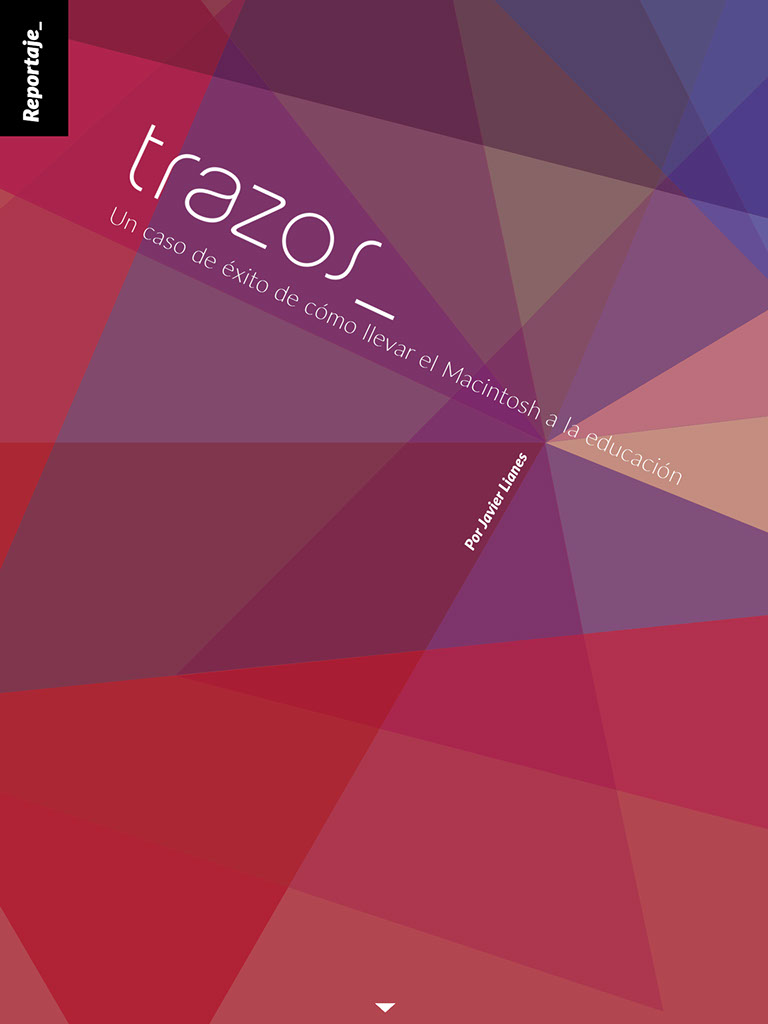 portada escuela trazos: un caso de éxito de cómo llevar el Macintosh a la educación