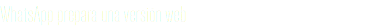 WhatsApp prepara una versión web