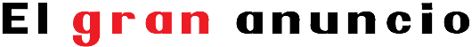El gran anuncio