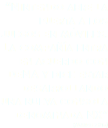 “Nintendo abre la puerta a los juegos en móviles. La compañía entra en acuerdo con DeNA y dice estar desarrollando una nueva consola denominada NX”
(Marzo 2015)