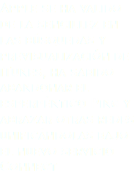 Apple se ha valido de la sencillez en las búsquedas y previsualización de iTunes, ha sabido abandonar el esperpéntico Ping y abrazar otras redes unificándolas bajo el nuevo servicio Connect