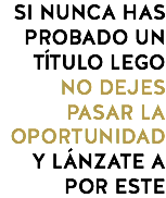 SI NUNCA HAS PROBADO UN TÍTULO LEGO NO DEJES PASAR LA OPORTUNIDAD Y LÁNZATE A POR ESTE