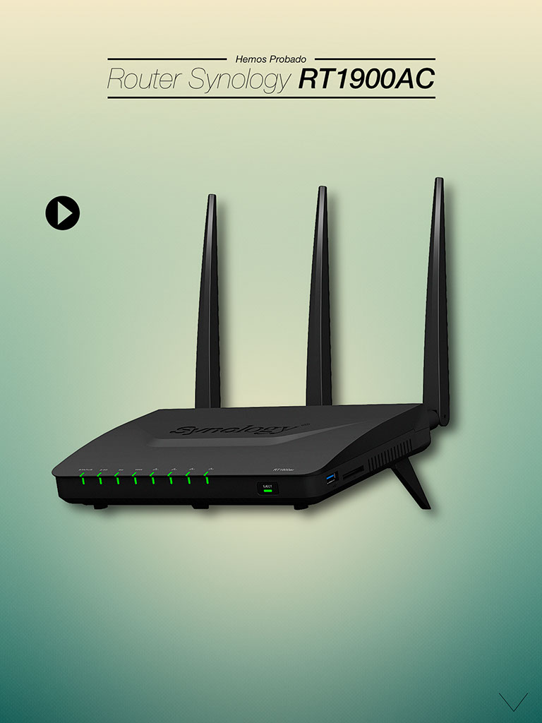 Hemos probado: Router Synology. Continúa abajo el análisis