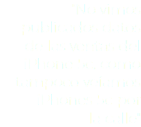 "No vimos publicados datos de las ventas del iPhone 5c, como tampoco veíamos iPhones 5c por la calle"