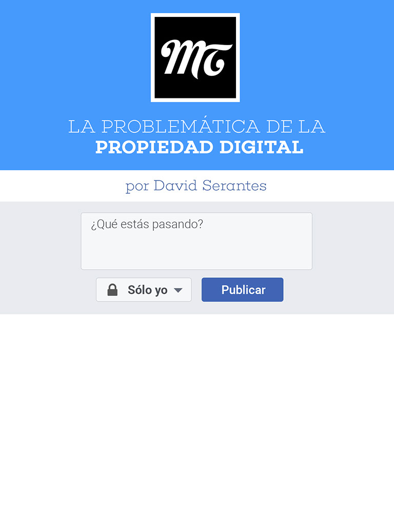 la problemática de la propiedad digital